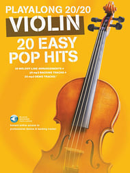 Playalong 20/20 Violin with Audio Download Card cover